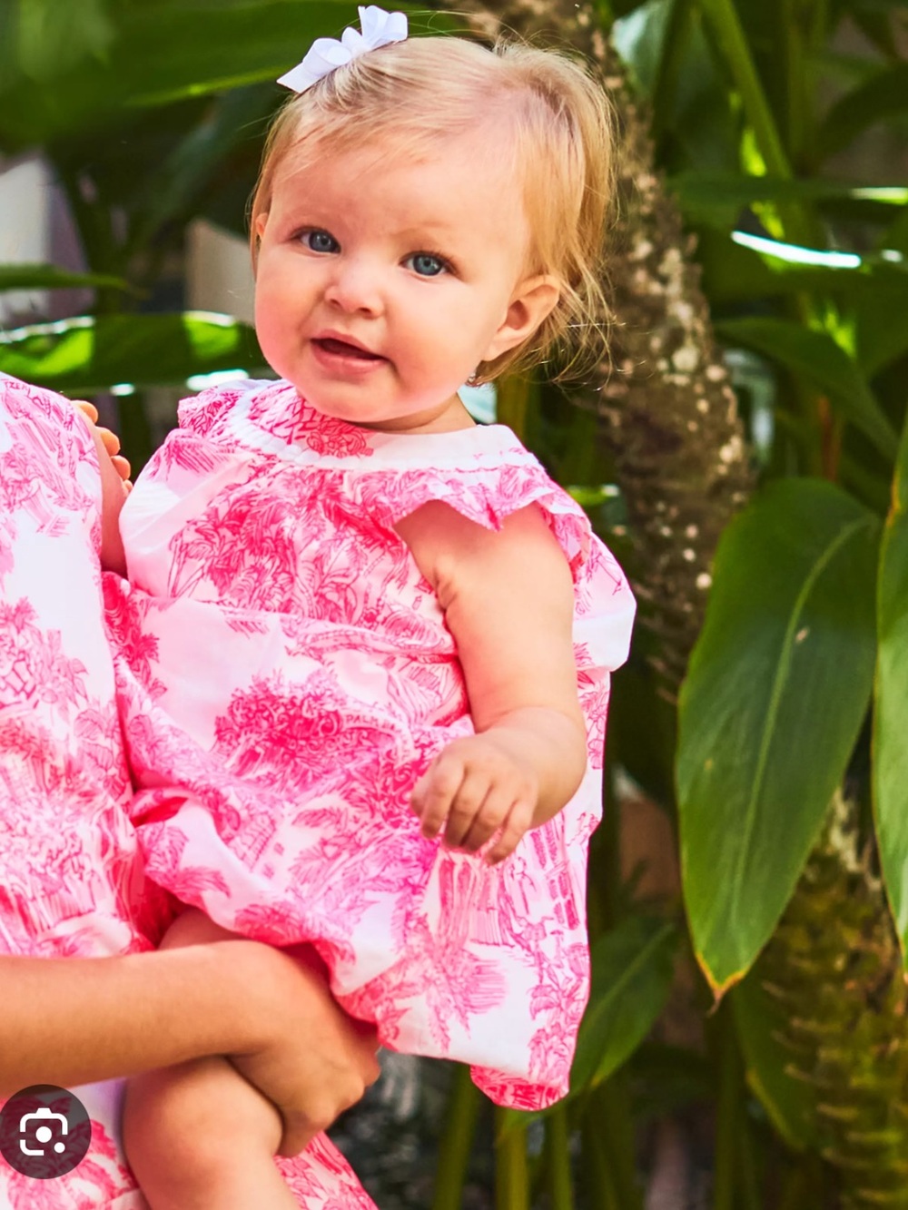 Lilly Pulitzer Baby Paloma Bubble Dress in a vibrant pink 3-6 months